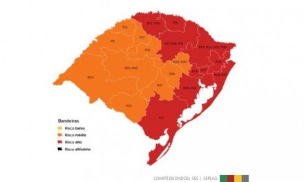 Metade das regiões fica em vermelho no mapa preliminar da 9ª rodada do Distanciamento Controlado