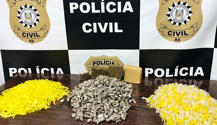 Polícia Civil de Caçapava faz apreensão de drogas