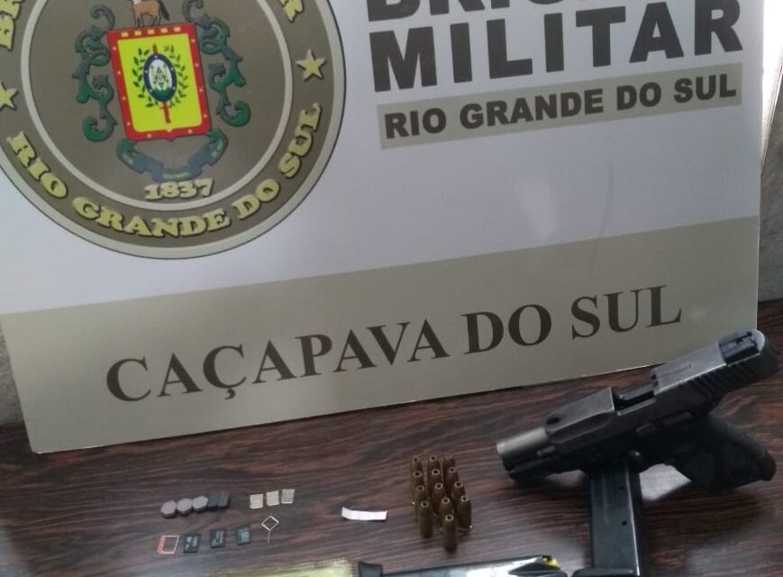 Brigada Militar realiza prisão em Caçapava