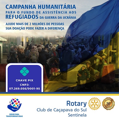 Rotary Club Sentinela lança campanha