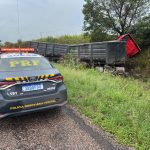 Acidente na BR 392 deixa motorista ferido