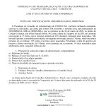 Edital de convocação – Assembleia Geral Ordinária – Colégio Coeducar – Errata