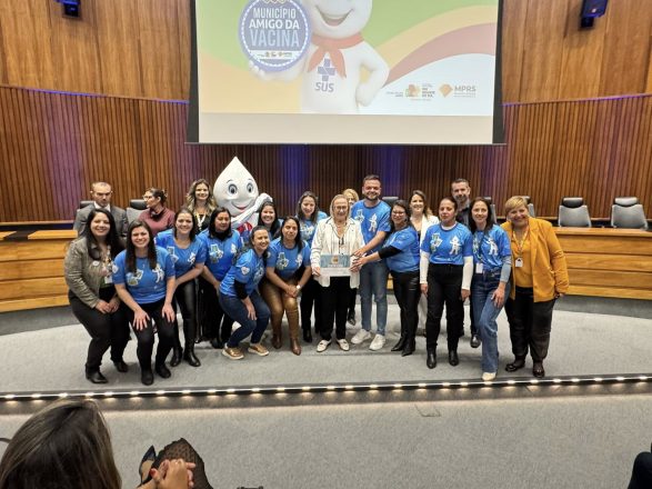 Caçapava recebe Selo Ouro de Município Amigo da Vacina_crédito Divulgação