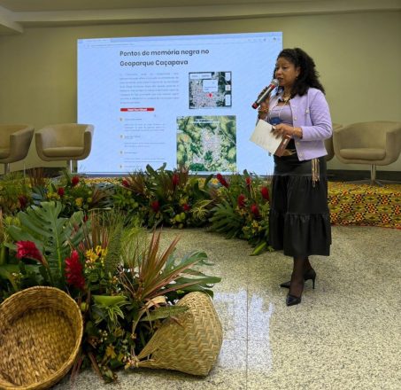 Cátia no evento em Brasília 2025