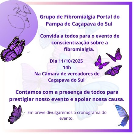Convite palestra fibromialgia_crédito Divulgação
