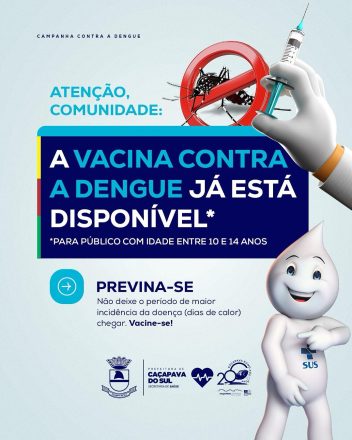 Vacina contra a dengue_crédito Divulgação